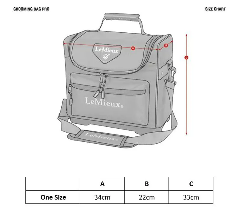 LeMieux Grooming Bag Pro Navy-4